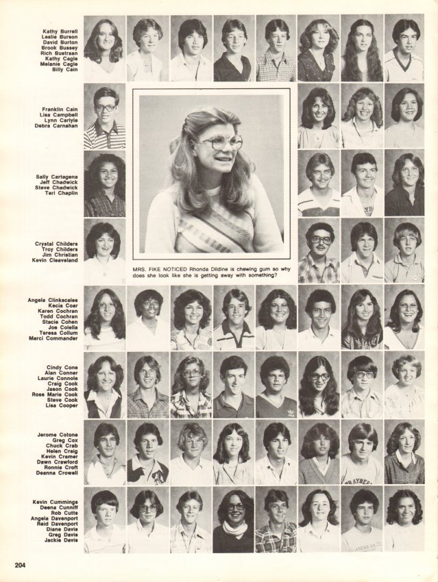 Sprayberry High School 1981 Echo 